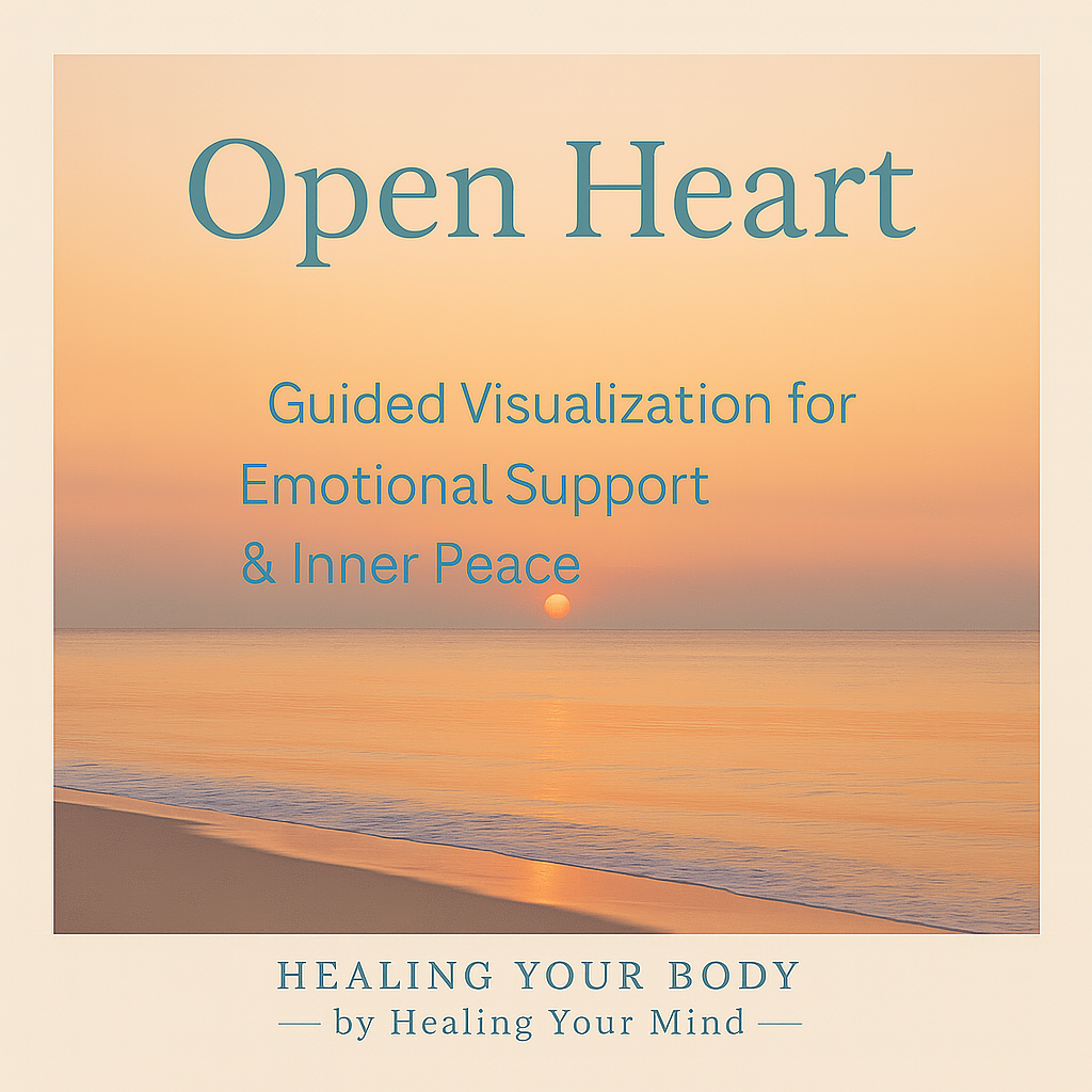 š¶ Open Heart ā Guided Meditation for Emotional Support & Inner Peace (MP3 Digital Audio Download)