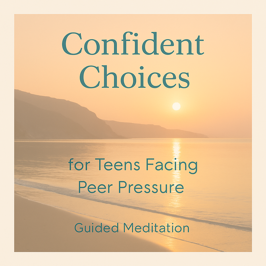 🔶 Confident Choices – Guided Meditation for Teens (MP3 Digital Audio Download)