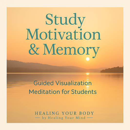 🔶 Study Motivation & Memory – Guided Meditation for Students (MP3 Digital Audio Download)